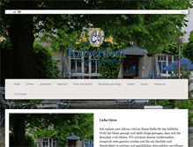 Tablet Screenshot of hotel-kaiserdom.de